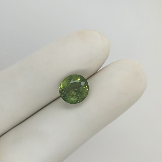 Peridot (Zabarjad) 4.87 Ct Lab Tested Peridot (Zabarjad) 4.87 Ct Lab Tested